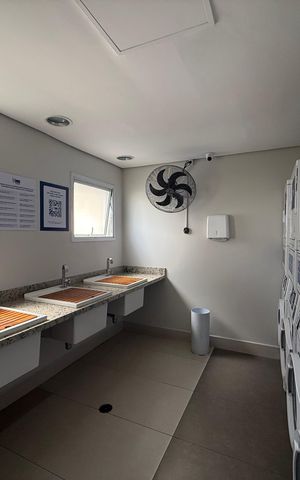 Apartamento para alugar com 45m², 1 quarto e 1 vaga