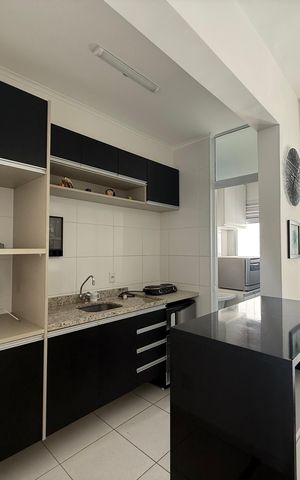 Apartamento para alugar com 45m², 1 quarto e 1 vaga