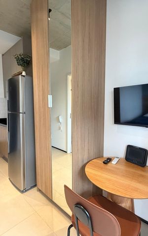 Studio à venda com 25m², 1 quarto e sem vagaStudio