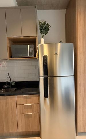 Studio à venda com 25m², 1 quarto e sem vagaCozinha