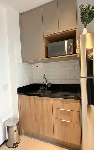 Studio à venda com 25m², 1 quarto e sem vagaCozinha