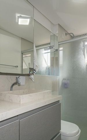 Apartamento à venda com 72m², 2 quartos e 1 vaga Apartamento à venda com 72m², 2 quartos e 1 vagaBanheiro