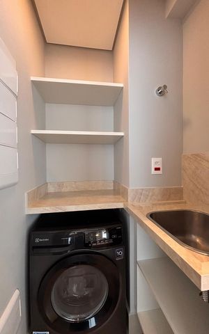 Apartamento para alugar com 74m², 1 quarto e 1 vaga Apartamento para alugar com 74m², 1 quarto e 1 vagaÁrea de Serviço