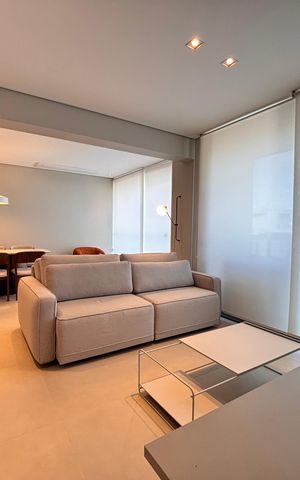 Apartamento para alugar com 74m², 1 quarto e 1 vaga