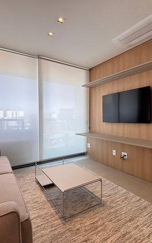 Apartamento para alugar com 74m², 1 quarto e 1 vaga Apartamento para alugar com 74m², 1 quarto e 1 vagaSala