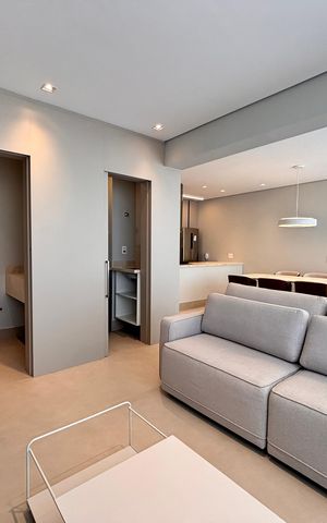 Apartamento para alugar com 74m², 1 quarto e 1 vaga Apartamento para alugar com 74m², 1 quarto e 1 vagaSala/Cozinha