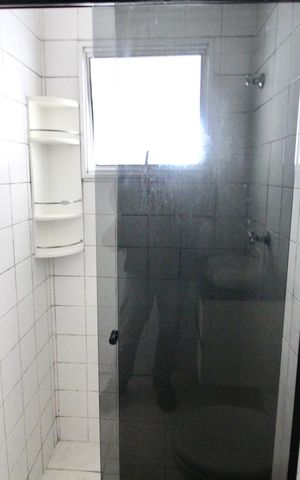 Apartamento para alugar com 25m², 2 quartos e sem vaga Apartamento para alugar com 25m², 2 quartos e sem vagaBanheiro