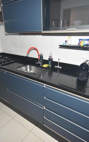 Apartamento para alugar com 87m², 2 quartos e 1 vagaCozinha - Armários