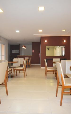 Apartamento para alugar com 87m², 2 quartos e 1 vagaÁrea comum - Salão de festas