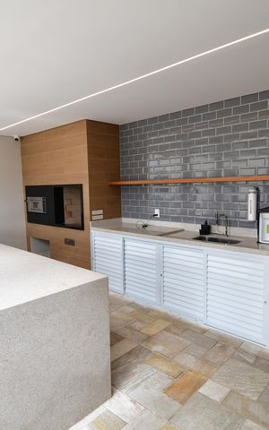 Apartamento para alugar com 64m², 2 quartos e 2 vagasÁrea comum - Churrasqueira