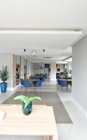 Apartamento para alugar com 64m², 2 quartos e 2 vagasÁrea comum - Salão de festas