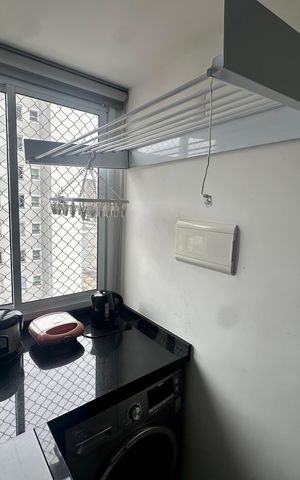 Apartamento para alugar com 43m², 2 quartos e sem vaga Apartamento para alugar com 43m², 2 quartos e sem vagaLavanderia