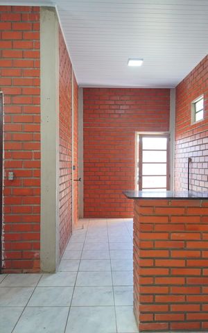 Casa para alugar com 70m², 2 quartos e 1 vagaSala/Cozinha