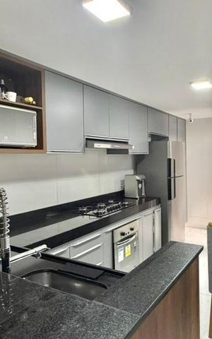 Apartamento à venda com 65m², 2 quartos e 2 vagas Apartamento à venda com 65m², 2 quartos e 2 vagasCozinha