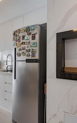 Apartamento à venda com 83m², 3 quartos e 2 vagasCozinha e Área de Serviço