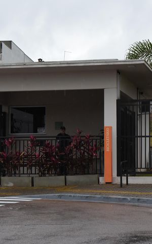 Apartamento à venda com 98m², 3 quartos e 2 vagasfachada da portaria