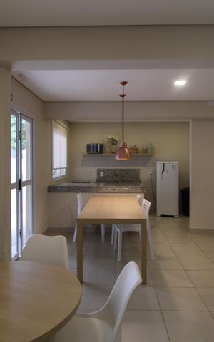 Apartamento para alugar com 25m², 1 quarto e sem vagaSalão para festas
