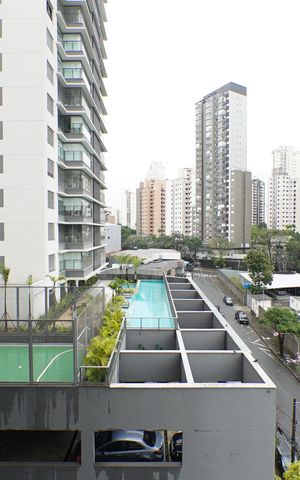 Studio à venda com 28m², 1 quarto e sem vagaVista