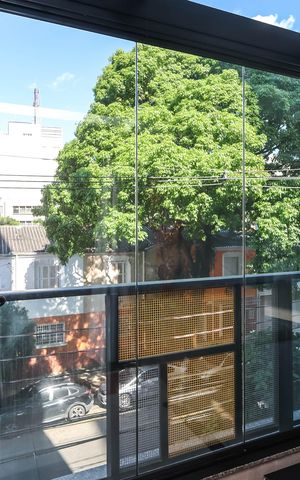 Apartamento para alugar com 62m², 1 quarto e sem vagaVaranda