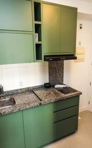 Apartamento para alugar com 62m², 1 quarto e sem vagaCozinha