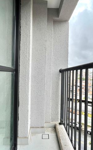Apartamento para alugar com 38m², 2 quartos e sem vaga Apartamento para alugar com 38m², 2 quartos e sem vagaVaranda