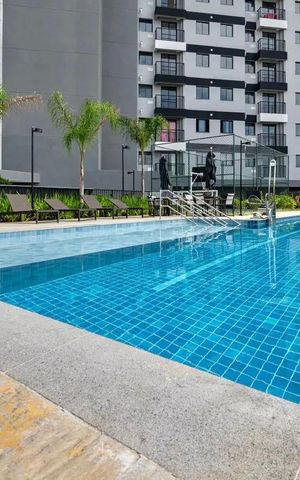 Apartamento para alugar com 38m², 2 quartos e sem vaga Apartamento para alugar com 38m², 2 quartos e sem vagaÁrea comum - Piscina