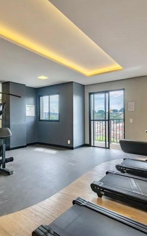 Apartamento para alugar com 38m², 2 quartos e sem vaga Apartamento para alugar com 38m², 2 quartos e sem vagaÁrea comum - Academia