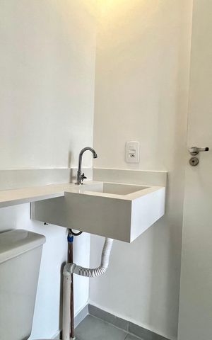 Apartamento para alugar com 38m², 2 quartos e sem vaga Apartamento para alugar com 38m², 2 quartos e sem vagaBanheiro