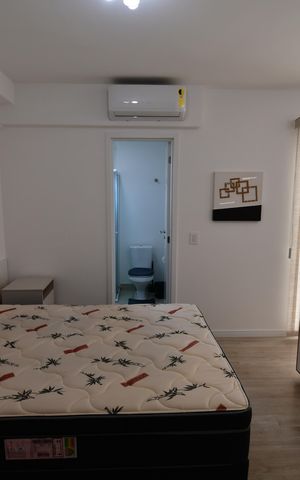 Studio para alugar com 46m², 1 quarto e 1 vagaQuarto