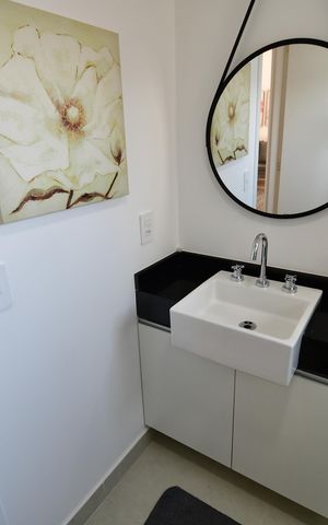 Studio para alugar com 46m², 1 quarto e 1 vagaBanheiro