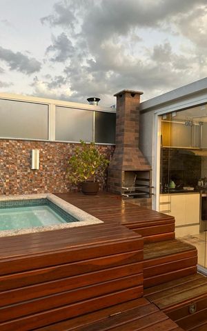 Apartamento à venda com 142m², 3 quartos e 1 vaga Apartamento à venda com 142m², 3 quartos e 1 vagaÁrea externa