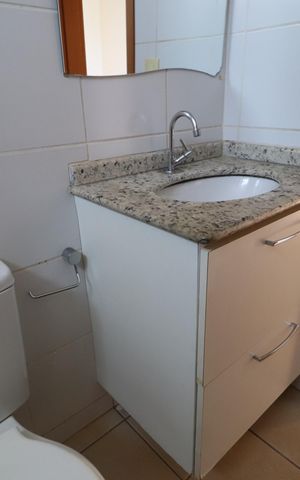 Apartamento para alugar com 90m², 3 quartos e 2 vagasBanheiro Social