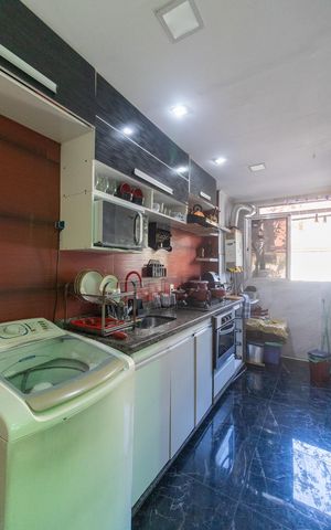 Apartamento à venda com 50m², 2 quartos e sem vaga Apartamento à venda com 50m², 2 quartos e sem vagaCozinha e Área de Serviço