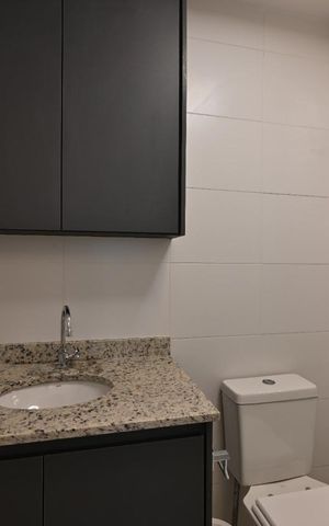 Apartamento para alugar com 30m², 1 quarto e sem vaga Apartamento para alugar com 30m², 1 quarto e sem vagaBanheiro