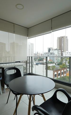 Apartamento para alugar com 50m², 1 quarto e 1 vagaVaranda