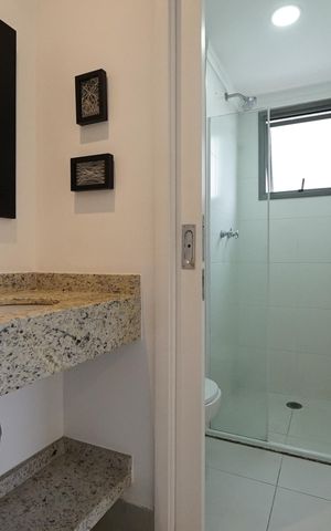 Apartamento para alugar com 50m², 1 quarto e 1 vagaBanheiro