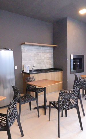 Apartamento para alugar com 39m², 2 quartos e sem vagaÁrea comum - Churrasqueira 3