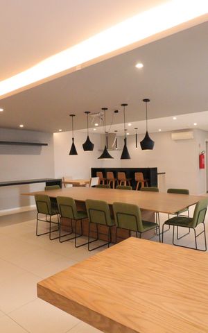 Apartamento para alugar com 39m², 2 quartos e sem vagaÁrea comum - Salão de festas 1