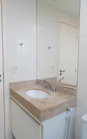 Apartamento à venda com 96m², 3 quartos e 1 vaga Apartamento à venda com 96m², 3 quartos e 1 vagaBanheiro da Suíte