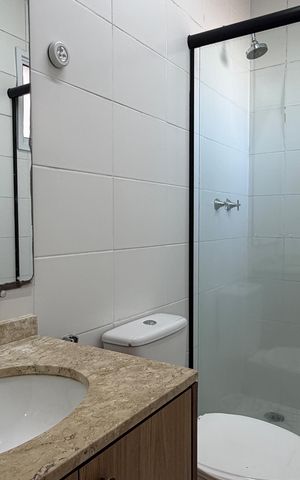 Apartamento para alugar com 73m², 2 quartos e 1 vagaBanheiro da Suíte