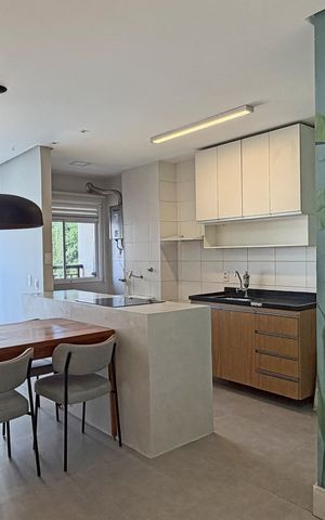 Apartamento para alugar com 73m², 2 quartos e 1 vagaSala