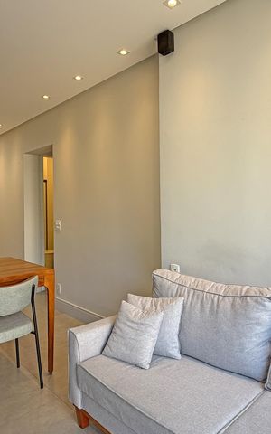 Apartamento para alugar com 73m², 2 quartos e 1 vagaSala