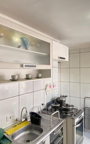 Apartamento à venda com 54m², 2 quartos e 1 vagaCozinha - Área de Serviço