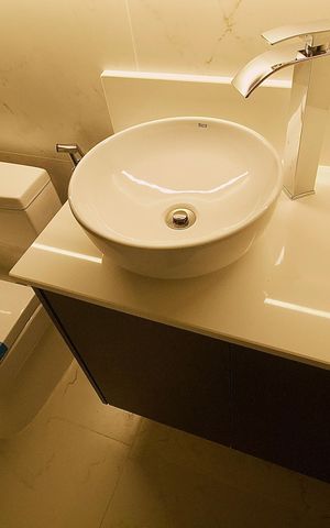 Apartamento para alugar com 33m², 1 quarto e sem vaga Apartamento para alugar com 33m², 1 quarto e sem vagaBanheiro - Detalhe