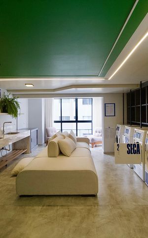 Apartamento para alugar com 33m², 1 quarto e sem vaga Apartamento para alugar com 33m², 1 quarto e sem vagaÁrea comum - Lavanderia
