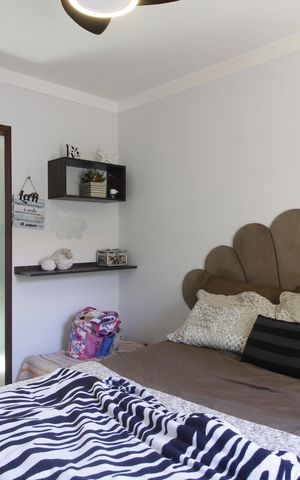 Casa para alugar com 65m², 2 quartos e 3 vagasQuarto Suíte
