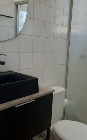 Apartamento à venda com 57m², 3 quartos e 2 vagas Apartamento à venda com 57m², 3 quartos e 2 vagasBanheiro