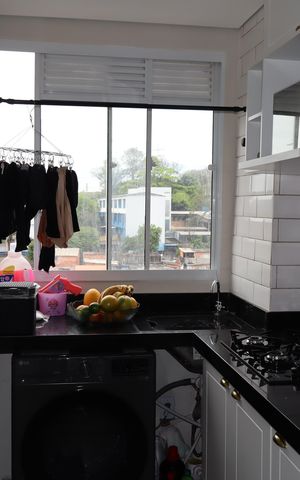Apartamento à venda com 40m², 2 quartos e sem vagaCozinha e Área de Serviço