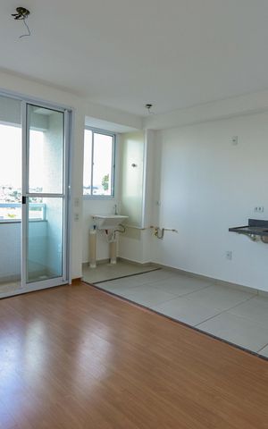 Apartamento à venda com 55m², 2 quartos e 1 vagaSala/Cozinha