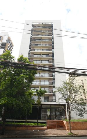 Apartamento para alugar com 57m², 1 quarto e 1 vagaFachada do Prédio